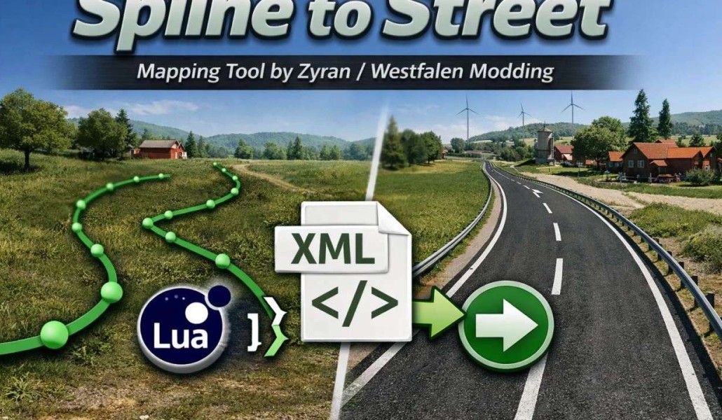 Spline zu Straße - Thumbnail 1