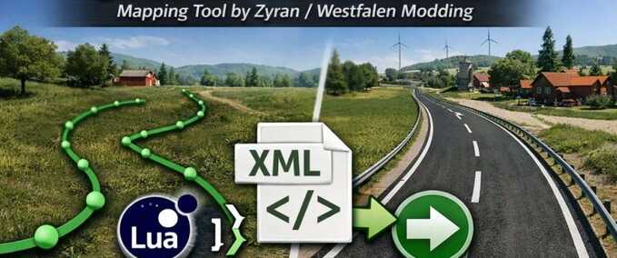 Spline zu Straße Mod Image