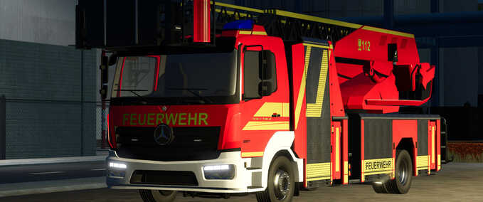 Mercedes-Benz Atego 1327 Turntable Ladder 23/12 Mod Image
