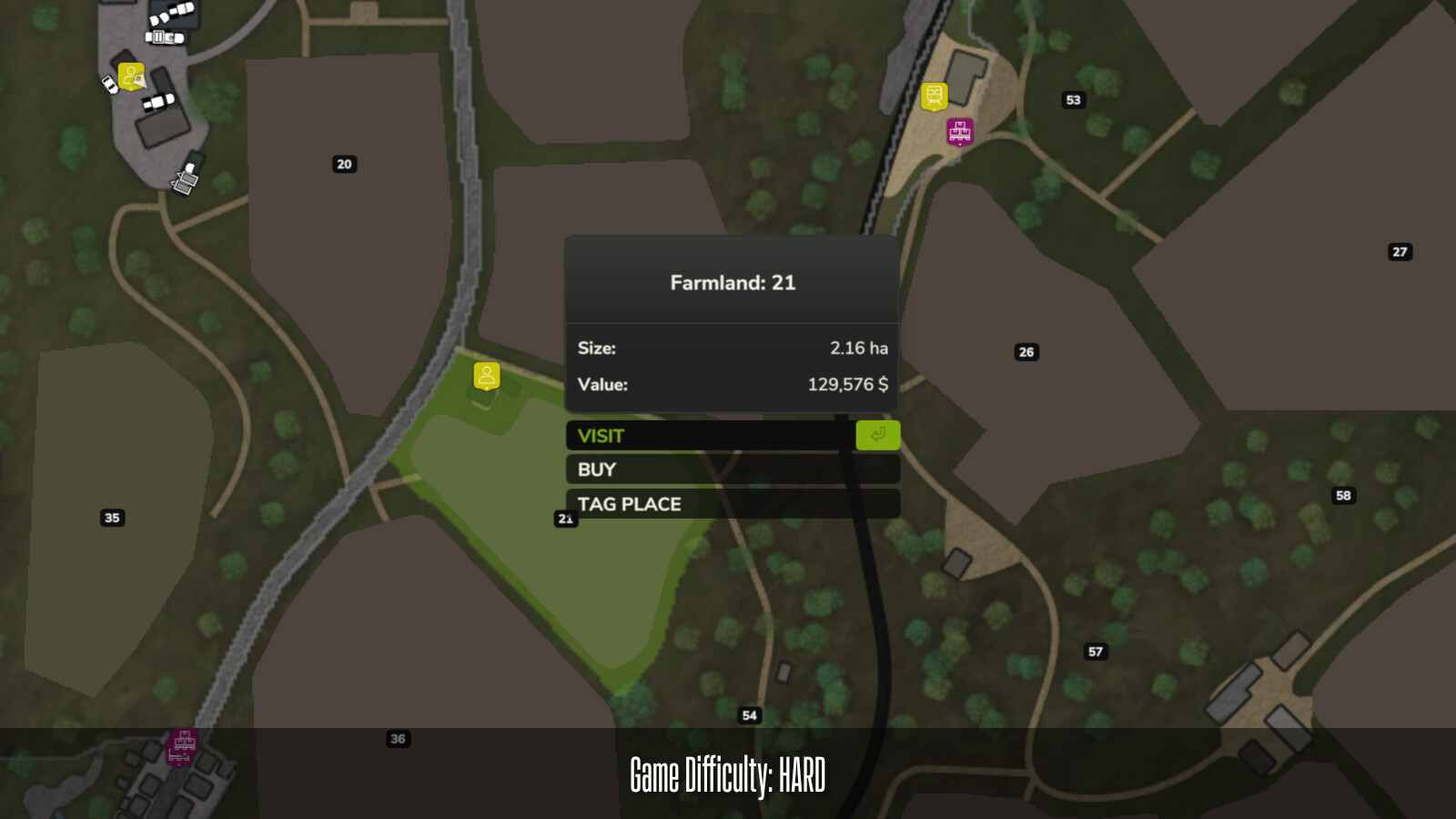 Farmland Cost By Difficulty - Thumbnail 1