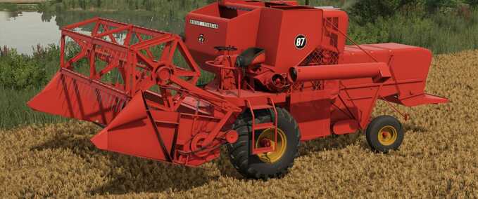 Sonstige Selbstfahrer MF 87 Mähdrescher Landwirtschafts Simulator mod