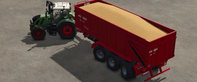 Auflieger Krampe TW Anhänger Landwirtschafts Simulator mod