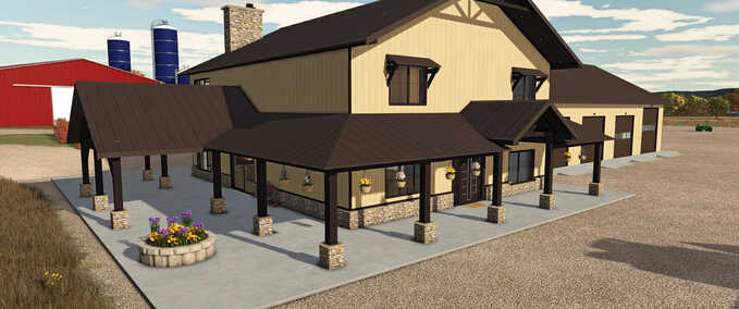 BarnDominium Farmhouse Mod Image