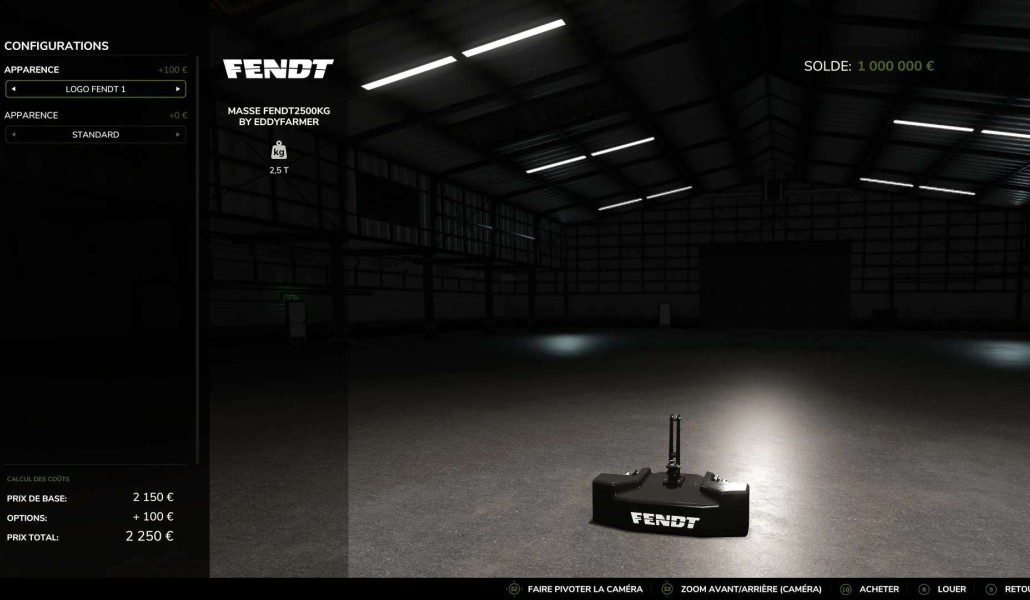 Fendt Gewicht - Thumbnail 1
