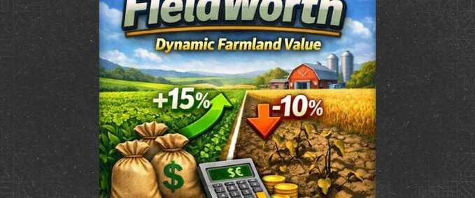 Gameplay Field Worth Landwirtschafts Simulator mod