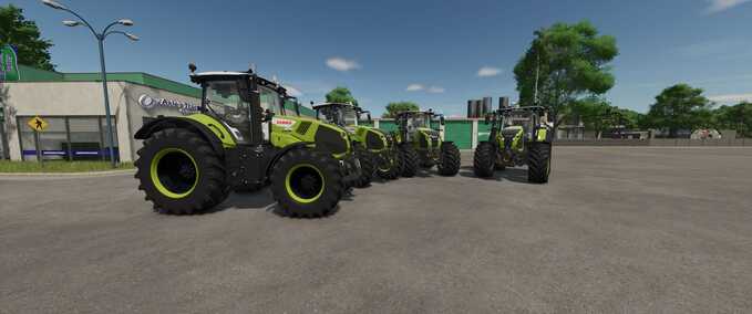 Claas Axion 800 Series Edit Mod Image