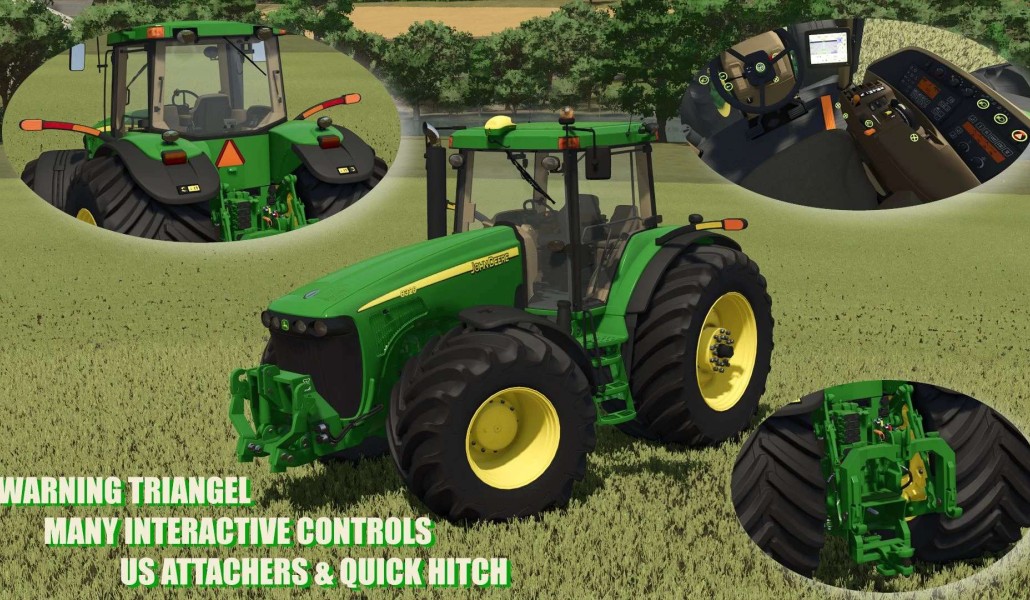 John Deere 8020 Series EU/US/AU - Thumbnail 1