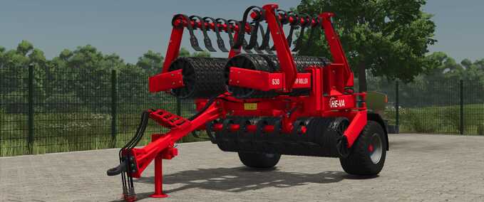 Sonstige Anbaugeräte HE-VA Tip Roller 630 Landwirtschafts Simulator mod