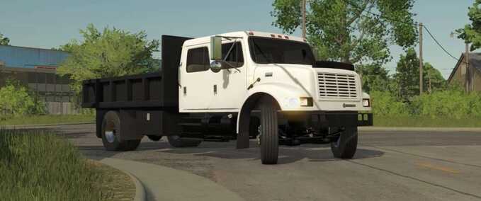 Other Vehicles International 4900 Flatbed Farming Simulator mod