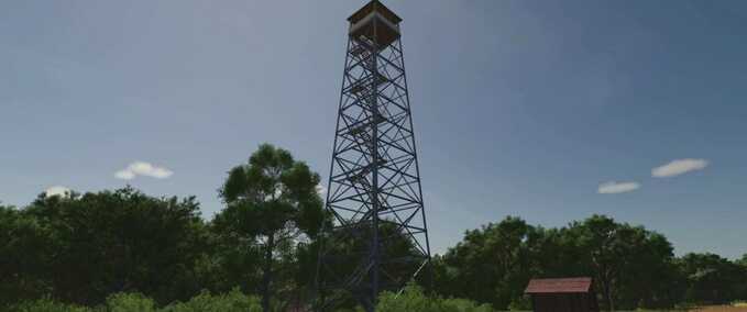 Decoration Watch Tower Farming Simulator mod