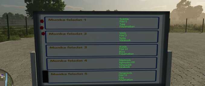 Farm Task Manager Display Mod Image