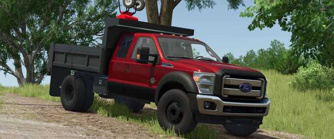 Trucks 2016 Ford F450 Dump Truck Farming Simulator mod