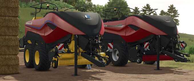 CNH Quaderballenpressen-Paket - Rost Edition Mod Image