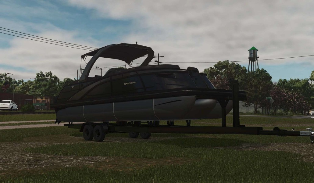 2025 Bennington Q Line Pontonboot mit Anhänger - Thumbnail 1