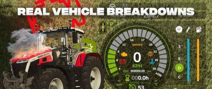 Real Vehicle Breakdowns Mod Image