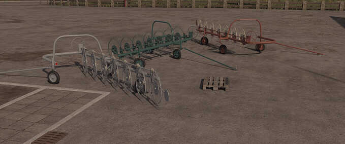 Agromet Famarol Z211/2 Tedder & Rake Mod Image