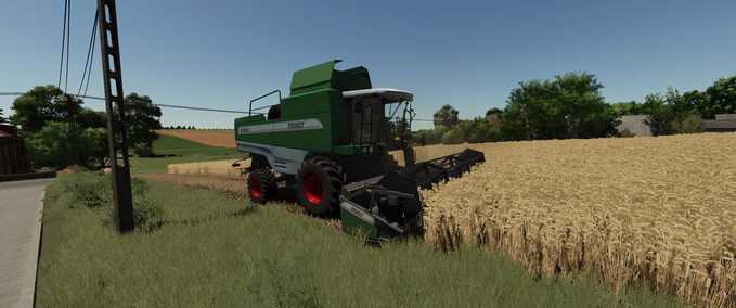 Fendt 6300C Combine Harvester Mod Image