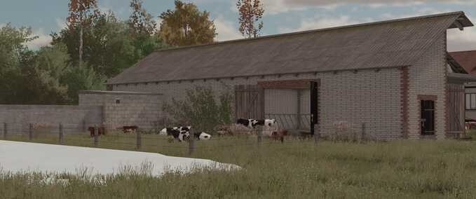 Small Polish Cow Barn Mod Image