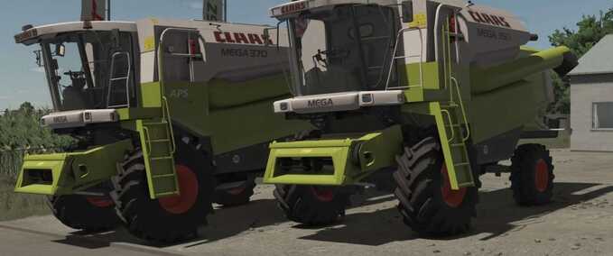 Claas Mega Pack Mod Image