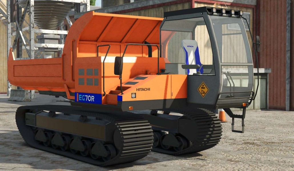 Hitachi EG 70R Kettendumper - Thumbnail 1