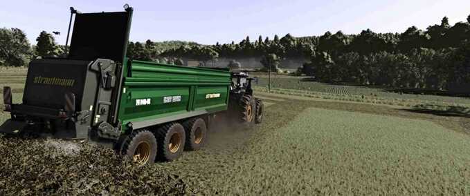 manure spreader Strautmann PS 3401-GE Farming Simulator mod