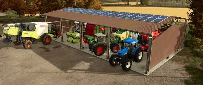 Schuppen Alter verrosteter Schuppen Landwirtschafts Simulator mod