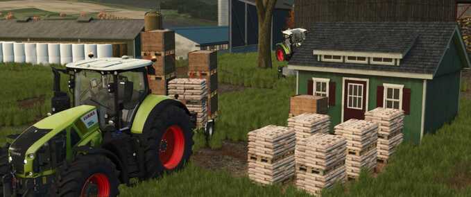 Refined Wood Chips, Sawdust Factory and Fuel Production Pack Mod Image