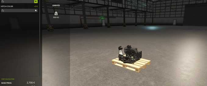 Sonstige Anbaugeräte Unihyd - Universeller Hydraulikadapter Landwirtschafts Simulator mod