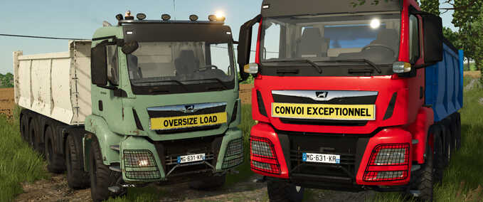 MAN TGS 18.500 Tipper Truck Mod Image