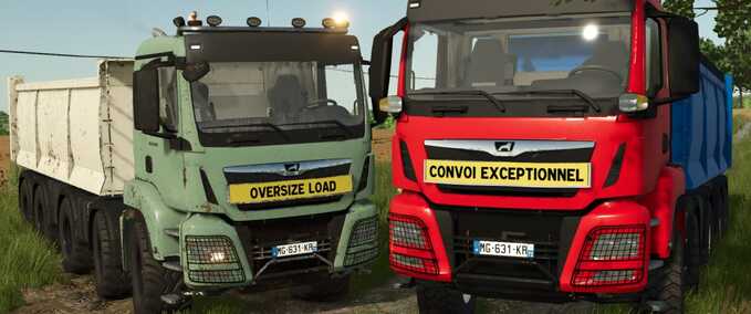 MAN TGS 18.500 Tipper Mod Image