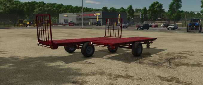 Other trailers Old Flatbed Trailer Farming Simulator mod