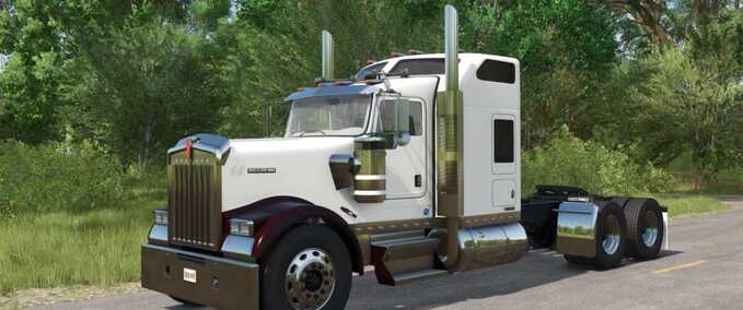 Trucks Kenworth W900L Farming Simulator mod