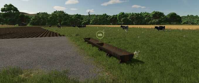 Decoration Trough for Pasture Decoration Farming Simulator mod