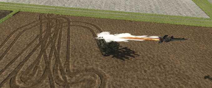 Sonstige Fahrzeuge T-55 Raketenwerfer Landwirtschafts Simulator mod