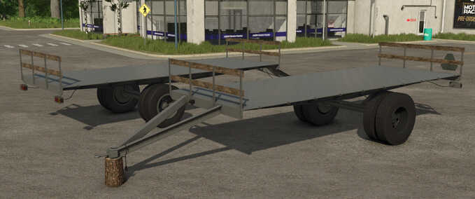 Homemade Bale Trailer Mod Image