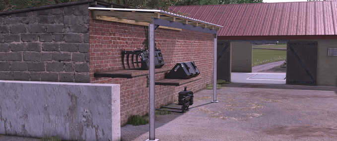 Prefab Kleines Tor (Prefab) Landwirtschafts Simulator mod
