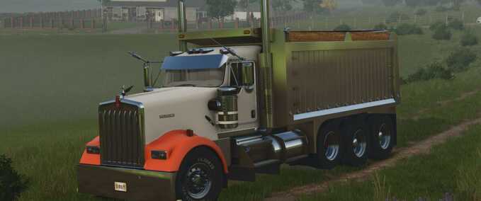 Trucks Kenworth W900 Dumper Truck Farming Simulator mod