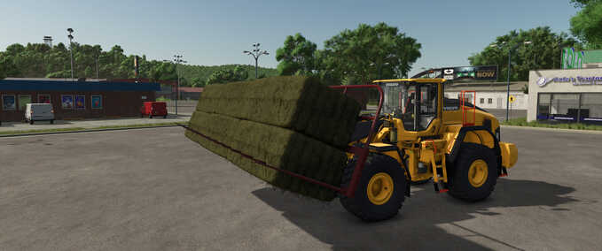 Sonstige Anbaugeräte Lizard Big Ballenzange Landwirtschafts Simulator mod