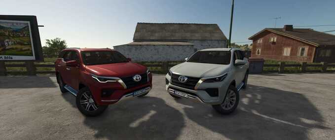 Cars Toyota Fortuner 2022 Farming Simulator mod