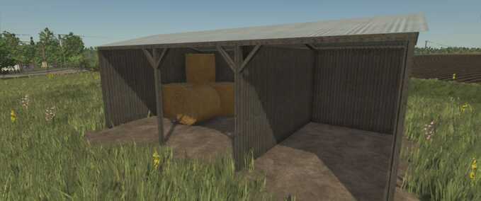 Schuppen Kleiner Holzunterstand Landwirtschafts Simulator mod