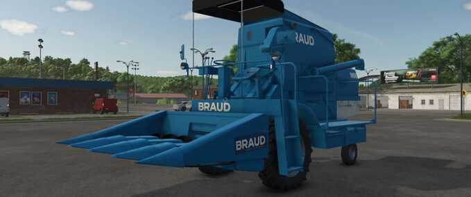 Sonstige Selbstfahrer BRAUD M66 Mähdrescher Landwirtschafts Simulator mod