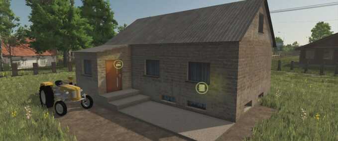 Decoration Small Brick House Farming Simulator mod