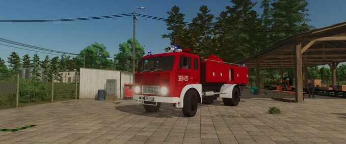 Jelcz 315M GCPr 3000 Fire Truck - JRG Nowa Sól Mod Image