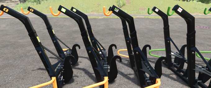 Double Big Bag Hook for Telehandler Mod Image