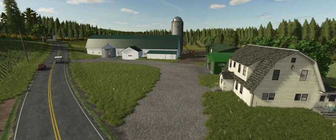 The Quebec Countryside Map Mod Image