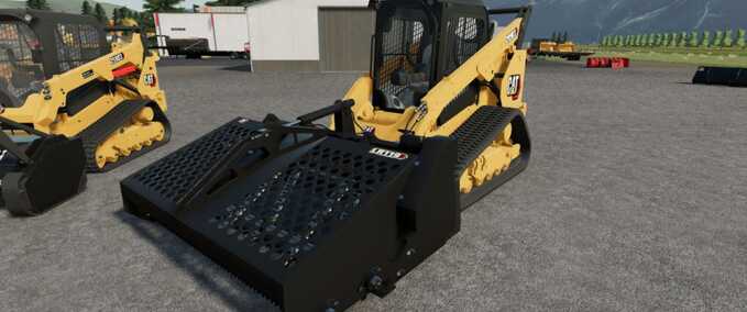 CAT LR119 Landscape Rake Logo Swap Mod Image