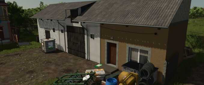 Outbuilding with Garage Mod Image