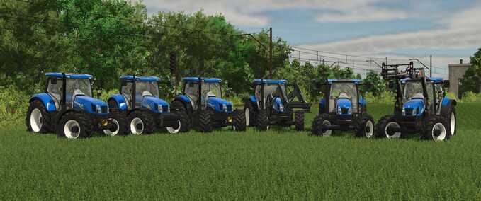 New Holland New Holland TSA, T6000 & T6 Pack Farming Simulator mod