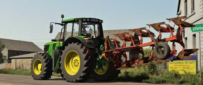 John Deere 6M 170 Mod Image