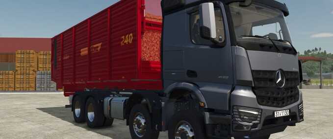 Schuitemaker Siwa 240 Hakenlift-Silagecontainer Mod Image